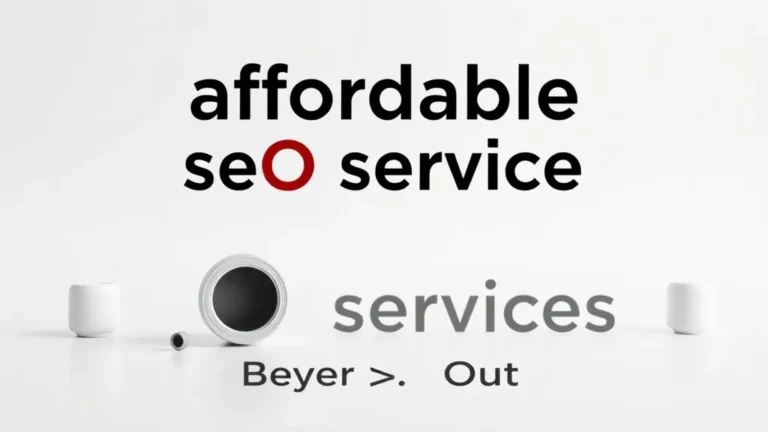 affordable seo services 2026: Buyer’s Guide - Professional Swiss-style featured image | Truescho.com