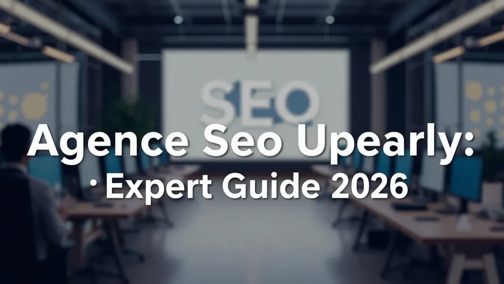 Agence Seo Upearly: Expert Guide 2026 - Professional Swiss-style featured image | Truescho.com