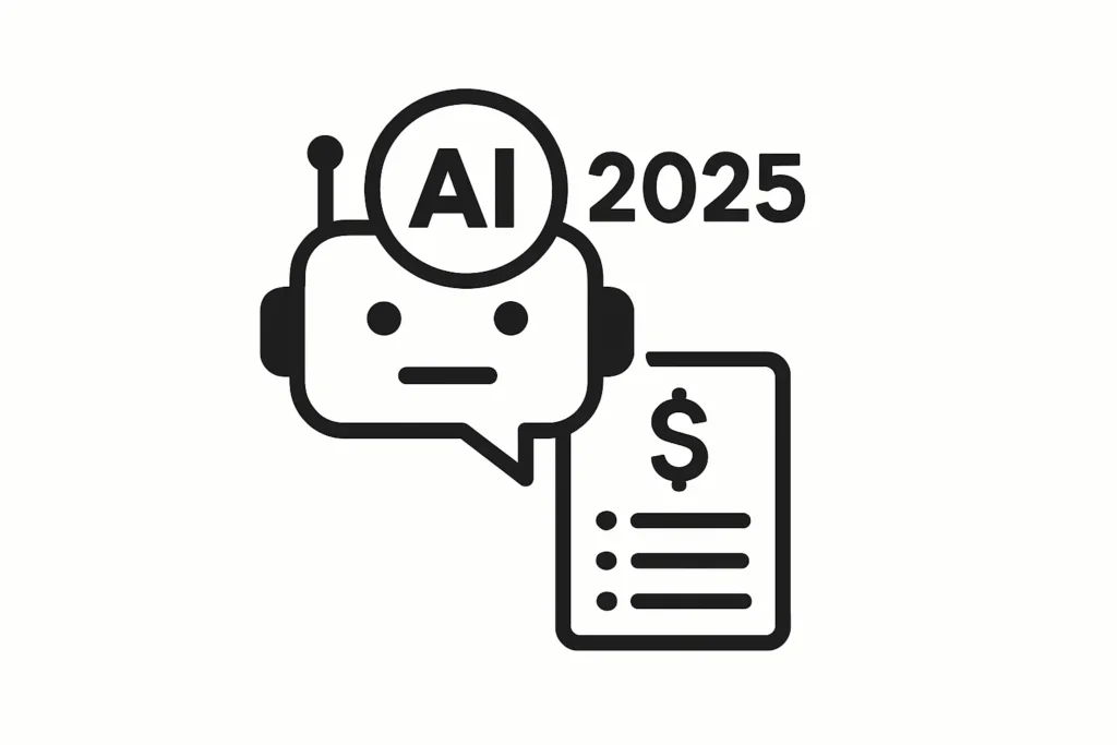 AI Chatbots 2025: Options, Pricing, Use Cases - Professional Swiss-style featured image | Truescho.com