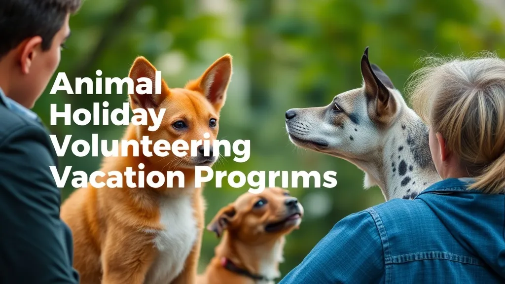 Animal Holiday Volunteering: Vacation Programs - Professional Swiss-style featured image | Truescho.com