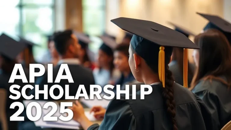 APIA Scholarship 2025: For AANHPI Students - Professional Swiss-style featured image | Truescho.com