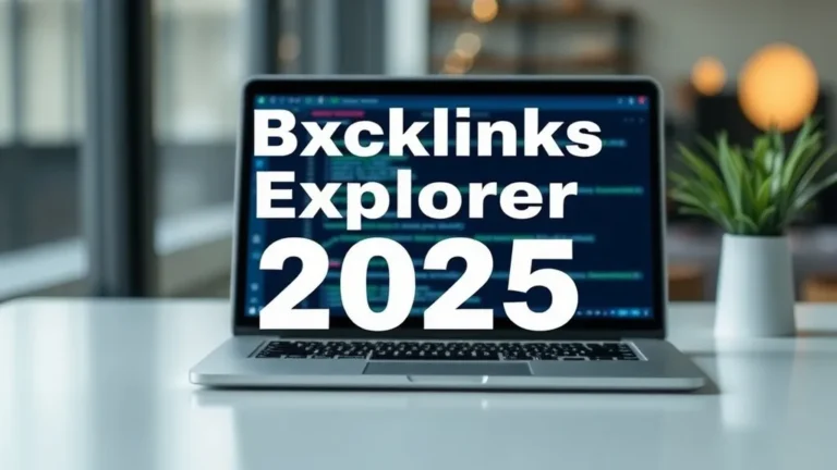 Backlinks Explorer 2025: Discovery Tool - Professional Swiss-style featured image | Truescho.com