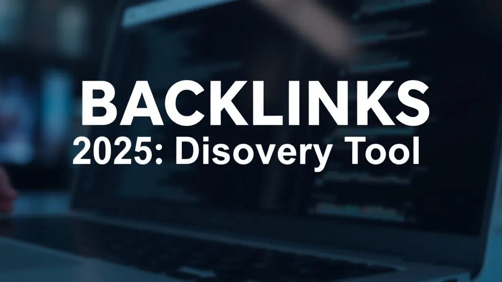 Backlinks Finder 2025: Discovery Tool - Professional Swiss-style featured image | Truescho.com