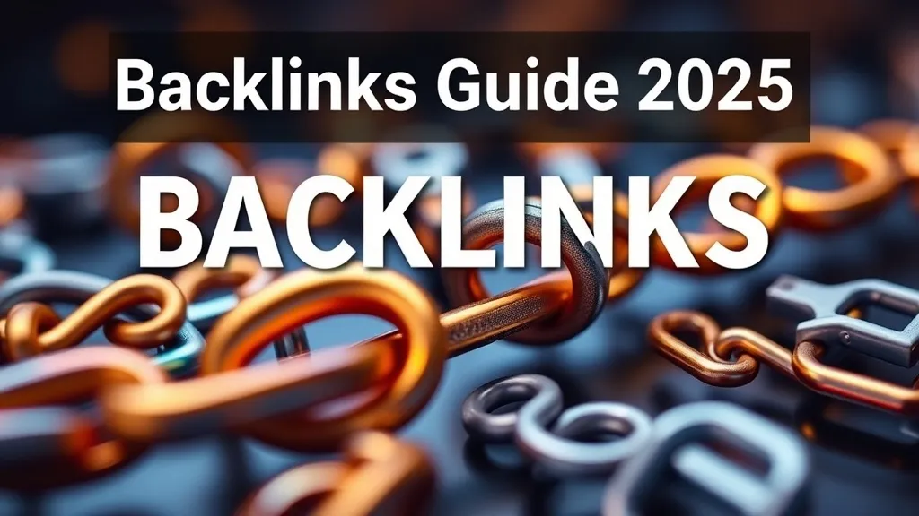 Backlinks Guide 2025: Complete SEO Strategy - Professional Swiss-style featured image | Truescho.com