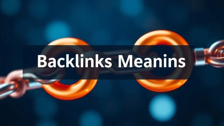 Backlinks Meaning 2025: SEO Definition - Professional Swiss-style featured image | Truescho.com