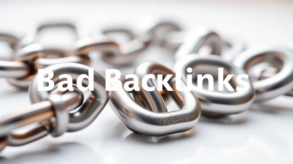 Bad Backlinks 2025: Identification Guide - Professional Swiss-style featured image | Truescho.com