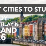 Best Cities to Study in Ireland 2026 - Professional Swiss-style featured image | Truescho.com