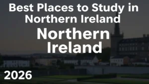 Best Places to Study in Northern Ireland 2026 - Professional Swiss-style featured image | Truescho.com