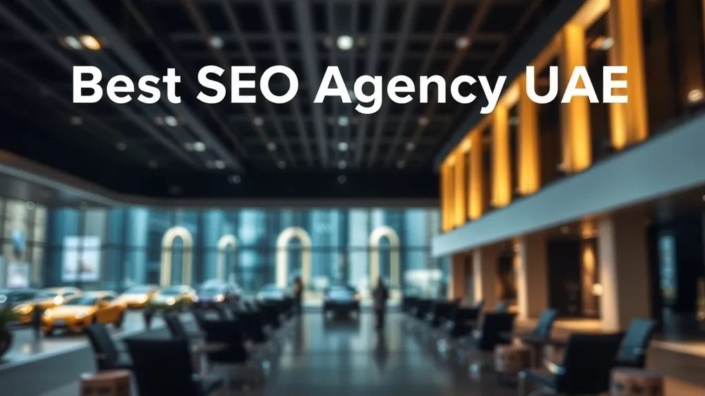 Best SEO Agency UAE 2026 | National Leaders - Professional Swiss-style featured image | Truescho.com