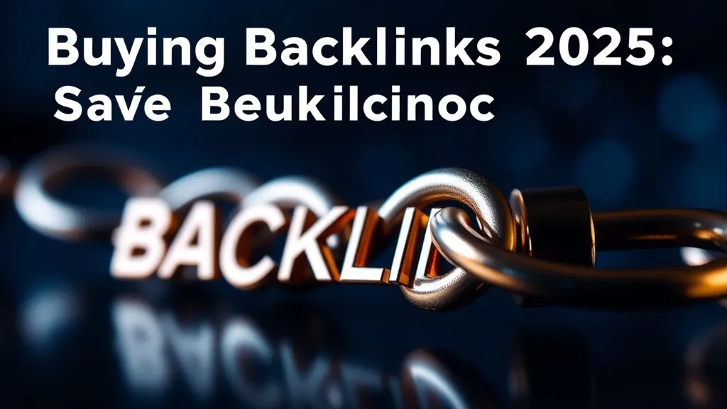 Buying Backlinks 2025: Safe Purchase Guide - Professional Swiss-style featured image | Truescho.com