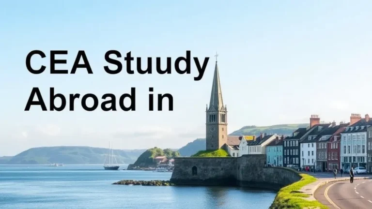 CEA Study Abroad in Galway Ireland - Professional Swiss-style featured image | Truescho.com