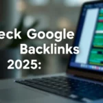 Check Google Backlinks 2025: Tool - Professional Swiss-style featured image | Truescho.com