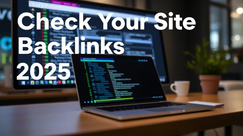 Check Your Site Backlinks 2025: Tool - Professional Swiss-style featured image | Truescho.com