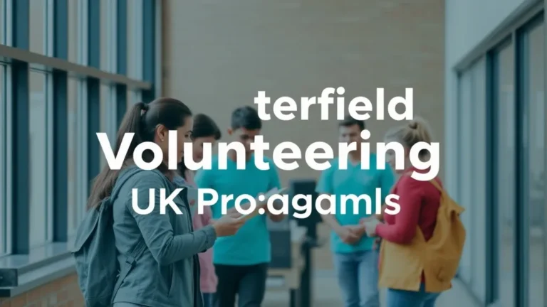Chesterfield Volunteering: UK Programs - Professional Swiss-style featured image | Truescho.com