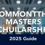 Commonwealth Masters Scholarship 2025 Guide - Professional Swiss-style featured image | Truescho.com