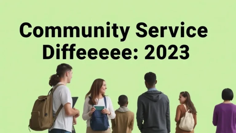 Community Service Difference 2025 - Professional Swiss-style featured image | Truescho.com