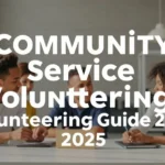Community Service Volunteering Guide 2025 - Professional Swiss-style featured image | Truescho.com