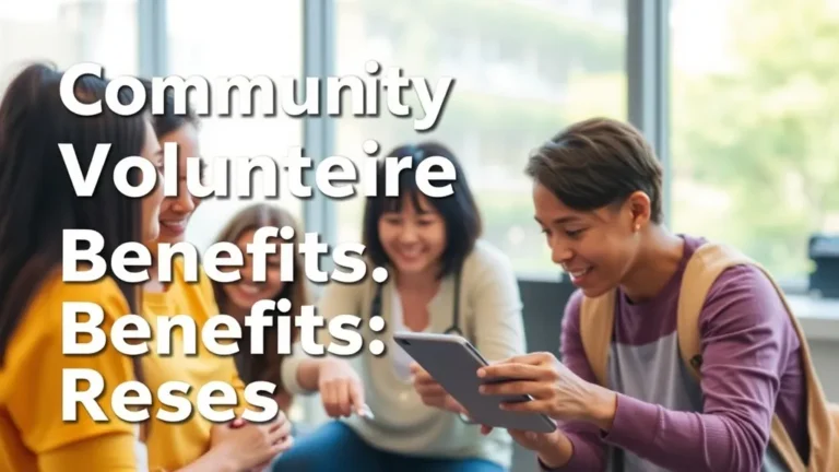 Community Volunteering Benefits: Research Data - Professional Swiss-style featured image | Truescho.com