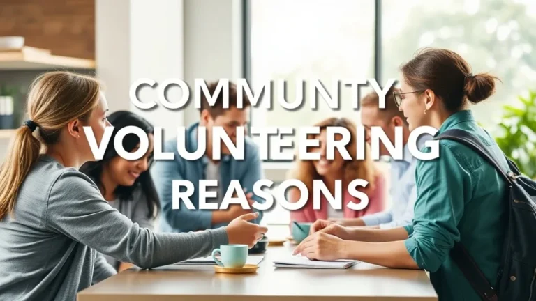 Community Volunteering Reasons: Motivation Guide - Professional Swiss-style featured image | Truescho.com