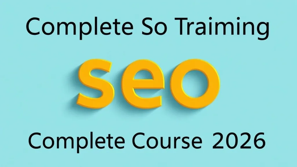 Complete Seo Training: Complete Course 2026 - Professional Swiss-style featured image | Truescho.com