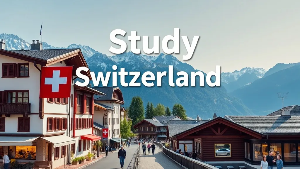 Cost Study Switzerland 2025: Budget - Professional Swiss-style featured image | Truescho.com