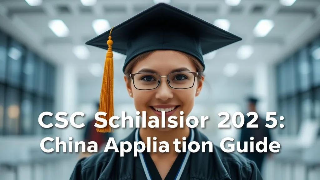 CSC Scholarship 2025: China Application Guide - Professional Swiss-style featured image | Truescho.com