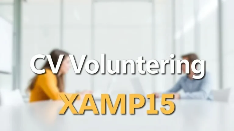 CV Volunteering Example 2025 - Professional Swiss-style featured image | Truescho.com