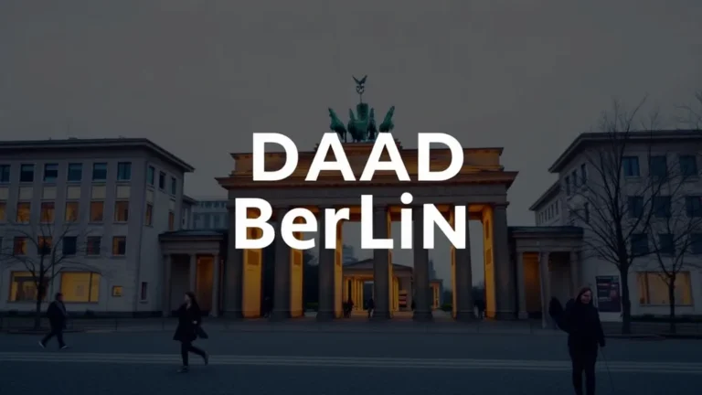 DAAD Berlin: Study & Funding - Professional Swiss-style featured image | Truescho.com