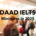 DAAD IELTS: Minimums in 2025 - Professional Swiss-style featured image | Truescho.com