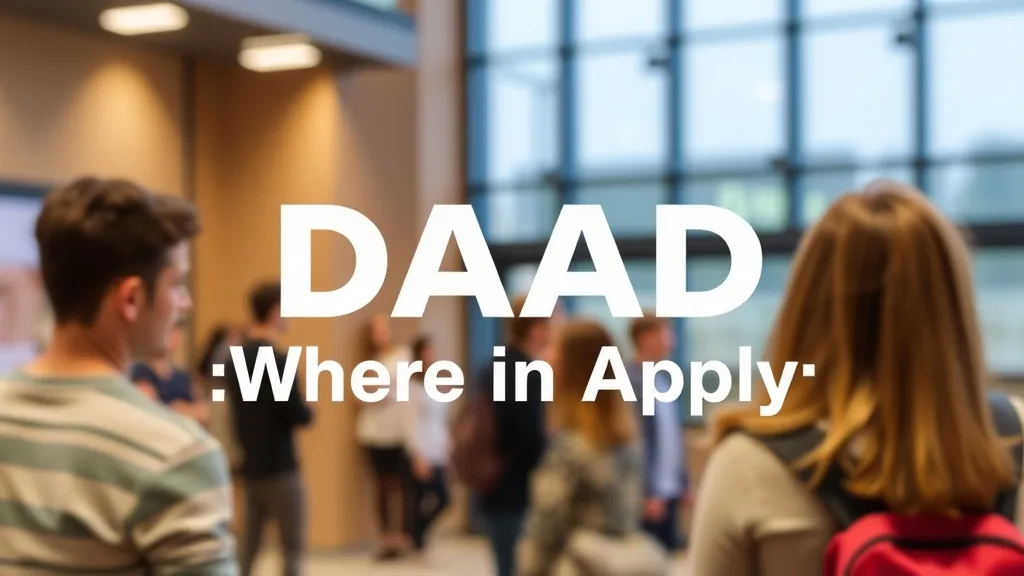 DAAD Portal 2025: Where to Apply - Professional Swiss-style featured image | Truescho.com