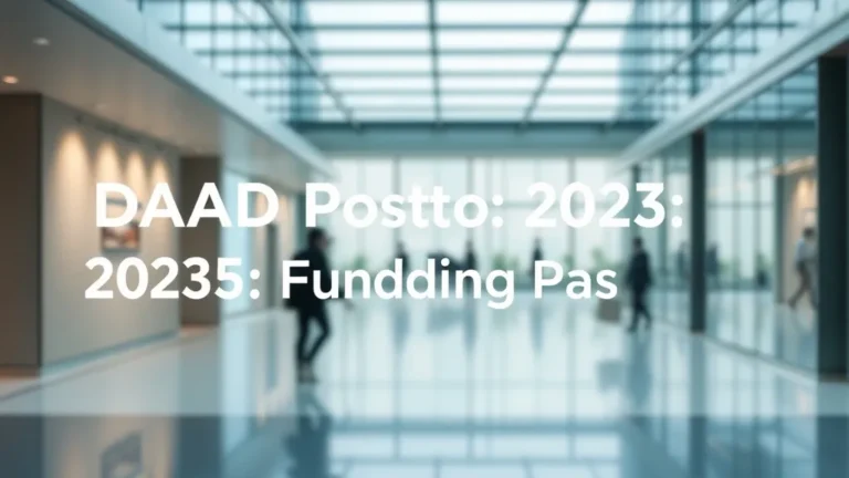 DAAD Postdoc 2025: Funding Paths - Professional Swiss-style featured image | Truescho.com