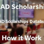 DAAD Scholarships Database: How It Works - Professional Swiss-style featured image | Truescho.com