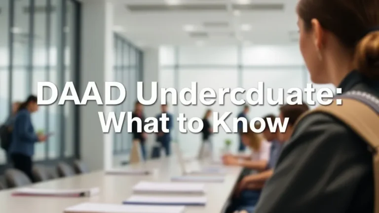 DAAD Undergraduate: What to Know - Professional Swiss-style featured image | Truescho.com