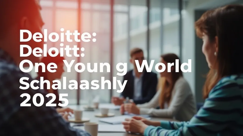Deloitte One Young World Scholarship 2025 - Professional Swiss-style featured image | Truescho.com