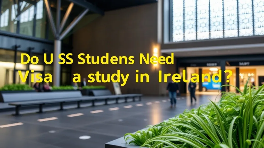 Do US Students Need a Visa to Study in Ireland - Professional Swiss-style featured image | Truescho.com