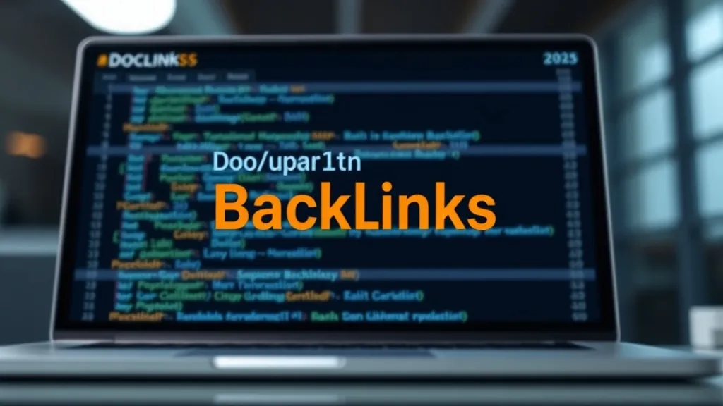 Domain Backlinks 2025: Analysis Tool - Professional Swiss-style featured image | Truescho.com