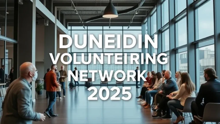 Dunedin Volunteering Network 2025 - Professional Swiss-style featured image | Truescho.com