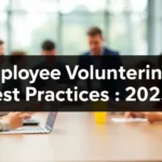 Employee Volunteering Best Practices 2025 - Professional Swiss-style featured image | Truescho.com