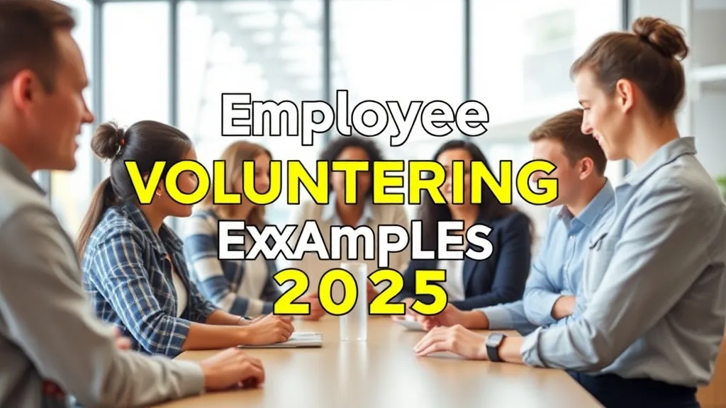 Employee Volunteering Examples 2025 - Professional Swiss-style featured image | Truescho.com