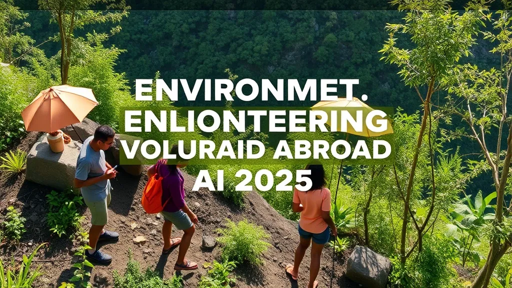 Environmental Volunteering Abroad 2025 - Professional Swiss-style featured image | Truescho.com