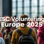 ESC Volunteering Europe 2025 - Professional Swiss-style featured image | Truescho.com