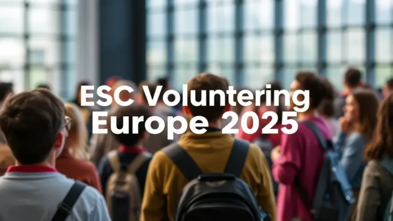 ESC Volunteering Europe 2025 - Professional Swiss-style featured image | Truescho.com