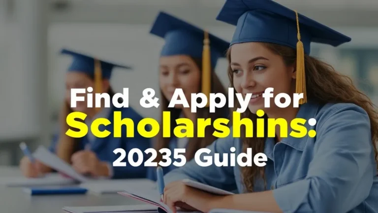 Find & Apply for Scholarships: 2025 Guide - Professional Swiss-style featured image | Truescho.com