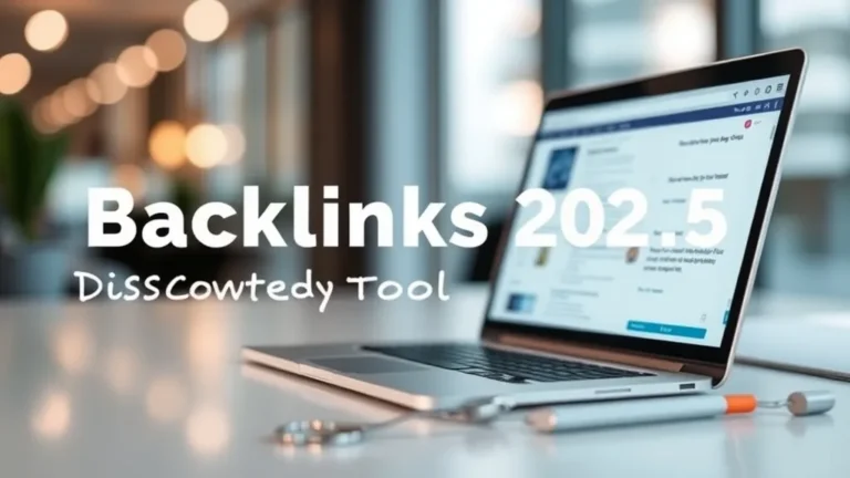 Find Backlinks 2025: Discovery Tool Guide - Professional Swiss-style featured image | Truescho.com