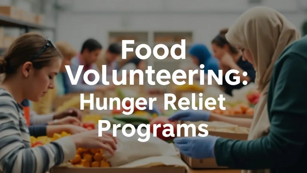 Food Volunteering: Hunger Relief Programs - Professional Swiss-style featured image | Truescho.com