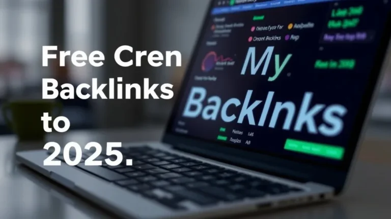 Free Check My Backlinks 2025: Tool - Professional Swiss-style featured image | Truescho.com