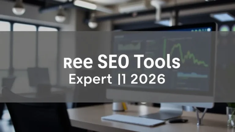 Free Seo Tools: Expert Guide 2026 - Professional Swiss-style featured image | Truescho.com