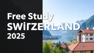 Free Study Switzerland 2025: Funding Guide - Professional Swiss-style featured image | Truescho.com