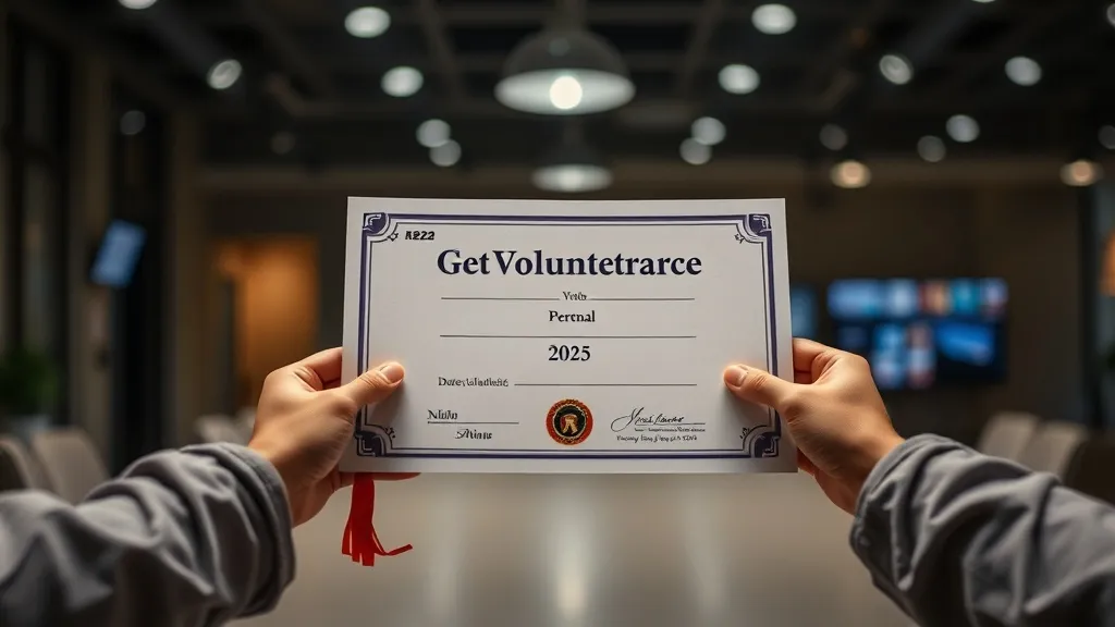 Get Volunteering Certificate 2025 - Professional Swiss-style featured image | Truescho.com