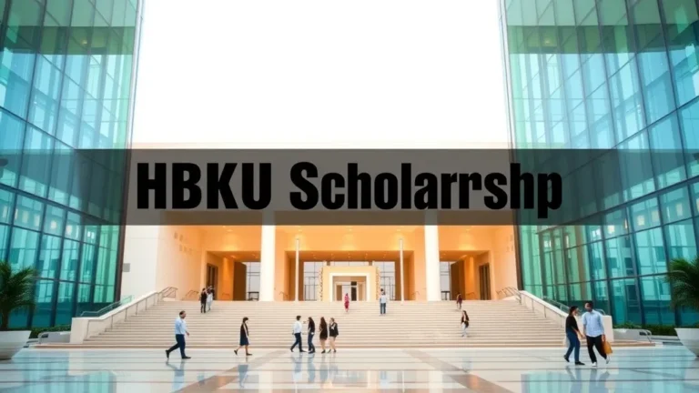 HBKU Scholarship 2026: Complete Application Guide - Professional Swiss-style featured image | Truescho.com
